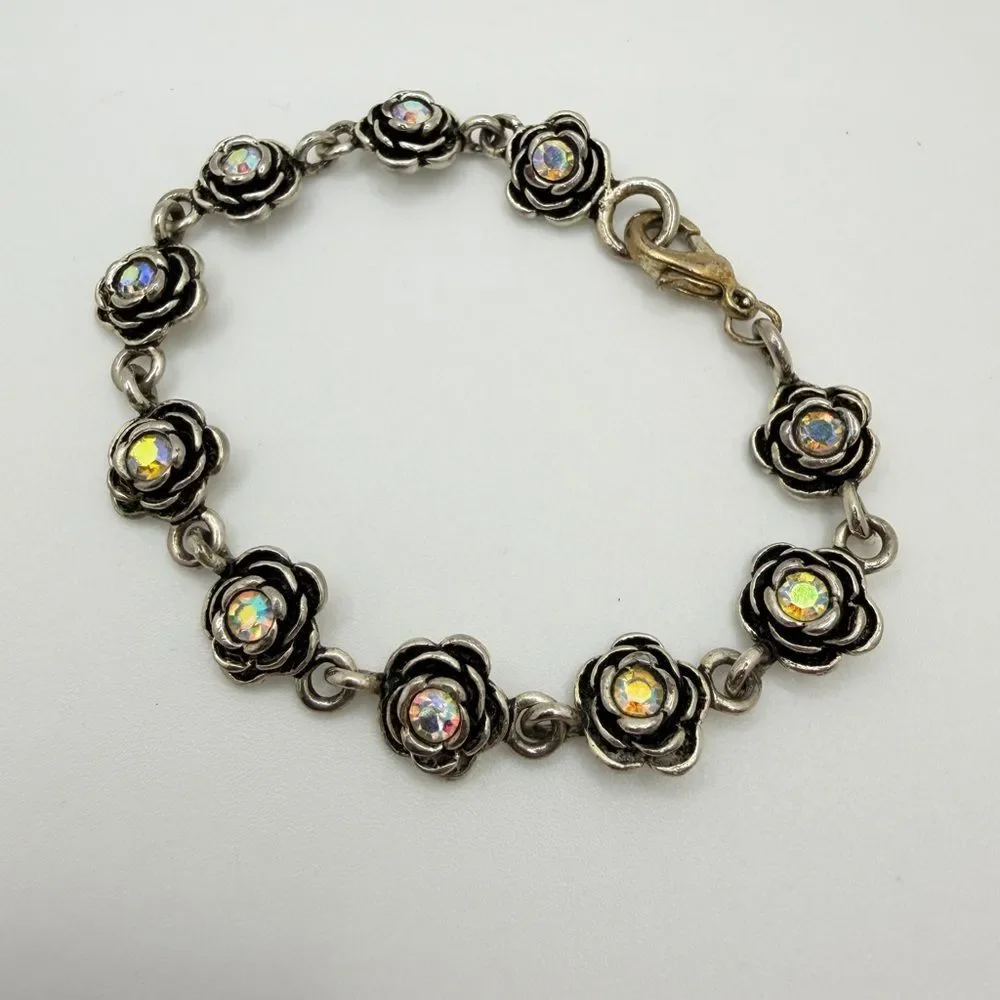 Vintage Premier Designs Aurora‎ Borealis rhinestone 